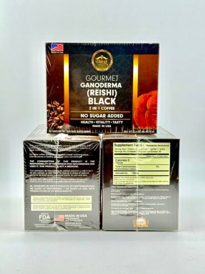 GOURMET
GANODERMA (REISHI)
BLACK